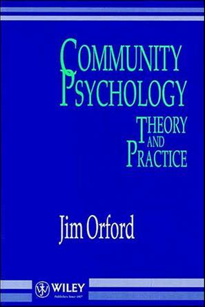 Community psychology theory and practice