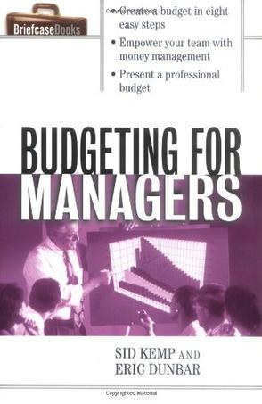 Budgeting for managers