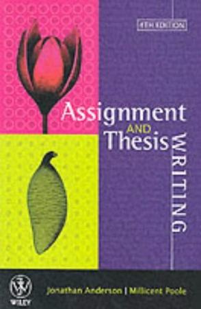 Assignment and thesis writing