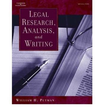Legal research, analysis, and writing