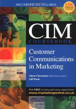 Customer communications in marketing, 2002-2003
