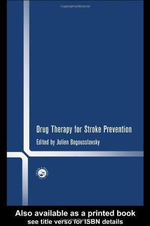 Drug therapy for stroke prevention