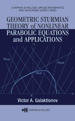 Geometric sturmian theory of nonlinear parabolic equations and applications