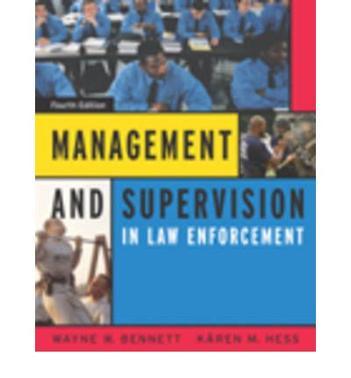 Management and supervision in law enforcement