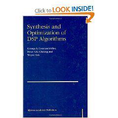 Synthesis and optimization of DSP algorithms
