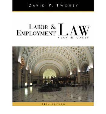Labor & employment law text & cases