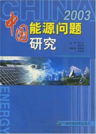 2003年中国能源问题研究