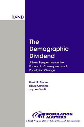 The demographic dividend a new perspective on the economic consequences of population change