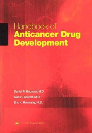 Handbook of anticancer drug development