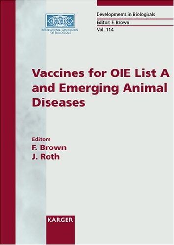 Vaccines for OIE list A and emerging animal diseases Scheman Conference Center, Ames, Iowa, USA, September 16-18, 2002