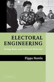 Electoral engineering voting rules and political behavior