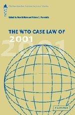 The WTO case law of 2001