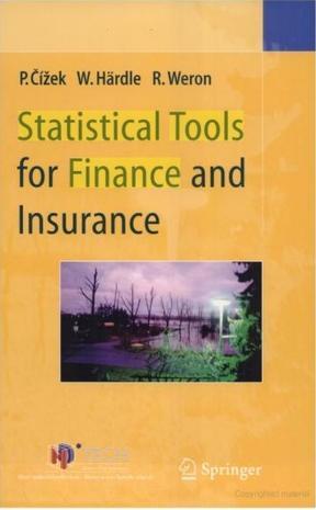 Statistical tools for finance and insurance