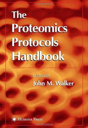 Proteomics protocols handbook