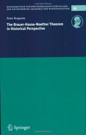 The Brauer-Hasse-Noether theorem in historical perspective