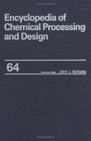 Encyclopedia of chemical processing and design. 52, solid-liquid separation, clarifiers and thickeners selection to specific gravity and specific heats