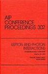 Lepton and photon interactions XVI International Symposium, Ithaca, NY August 1993