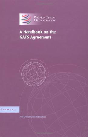 A handbook on the GATS agreement