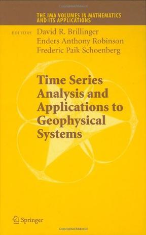Time series analysis and applications to geophysical systems