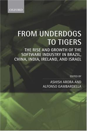 From underdogs to tigers the rise and growth of the software industry in Brazil, China, India, Ireland, and Israel