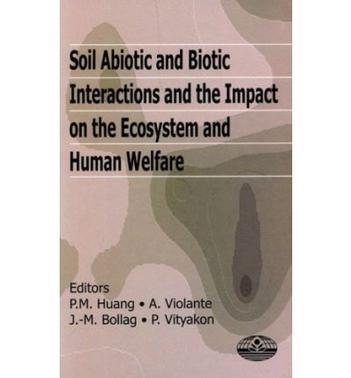 Soil abiotic and biotic interactions and impact on the ecosystem and human welfare