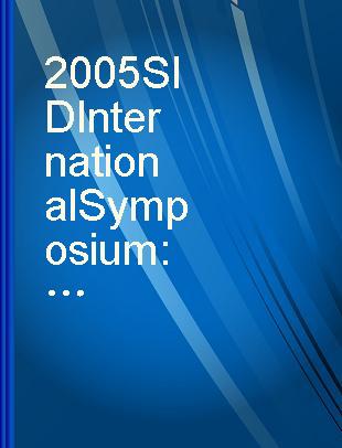 2005 SID International Symposium digest of technical papers. V. 36, Book II