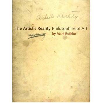 The artist's reality philosophies of art