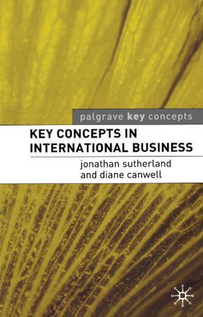 Key concepts in international business