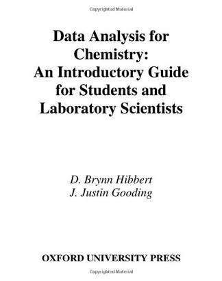 Data analysis for chemistry an introductory guide for students and laboratory scientists