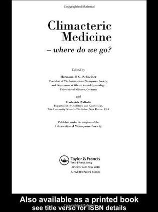Climacteric medicine where do we go?