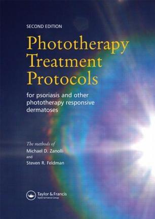 Phototherapy treatment protocols for psoriasis and other phototherapy responsive dermatoses the methods.