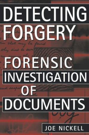 Detecting forgery forensic investigation of documents