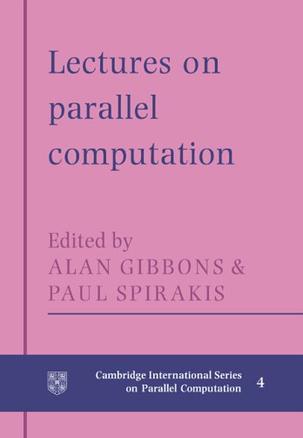 Lectures on parallel computation