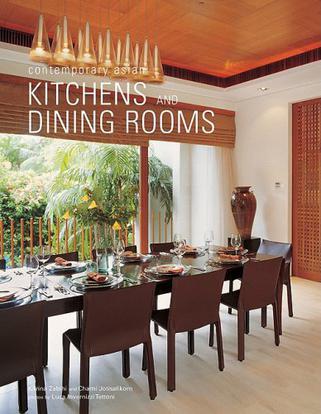 Contemporary Asian kitchens and dining rooms