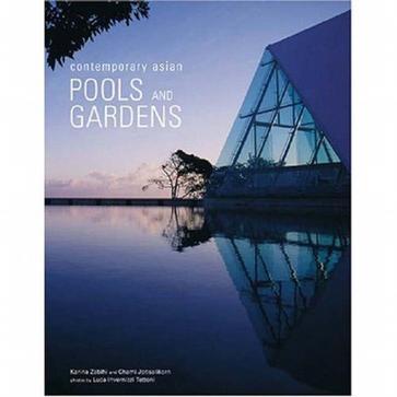 Contemporary Asian pools and gardens