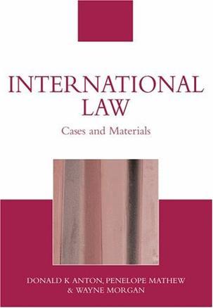 International law cases and materials