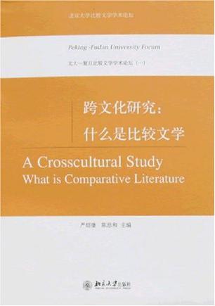 跨文化研究：什么是比较文学 北大-复旦比较文学学术论坛 Peking-Fudan University Forum