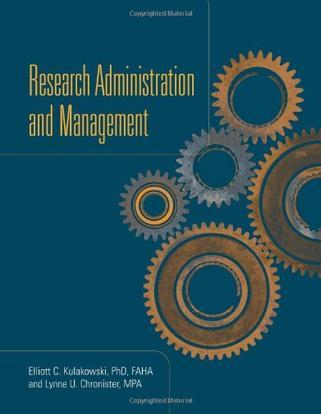 Research administration and management