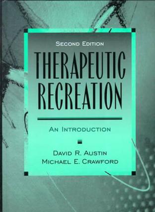 Therapeutic recreation an introduction
