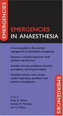 Emergencies in anaesthesia