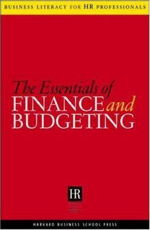 The essentials of finance and budgeting.
