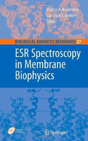 ESR spectroscopy in membrane biophysics