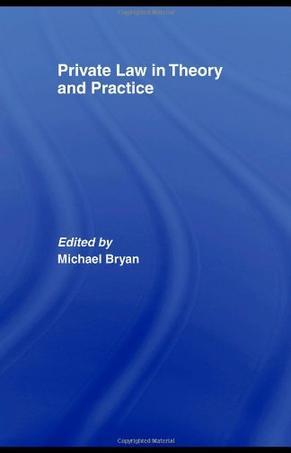 Private law in theory and practice