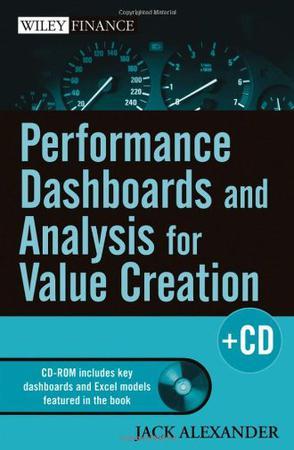 Performance dashboards and analysis for value creation