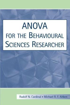 ANOVA for the behavioural sciences researcher