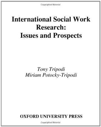International social work research issues and prospects