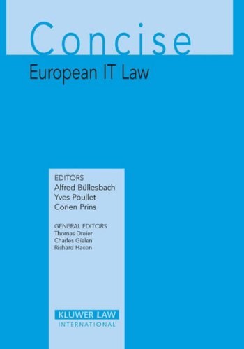 Concise European IT law