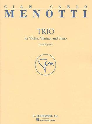 Trio for violin, clarinet and piano