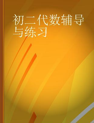 初二代数辅导与练习