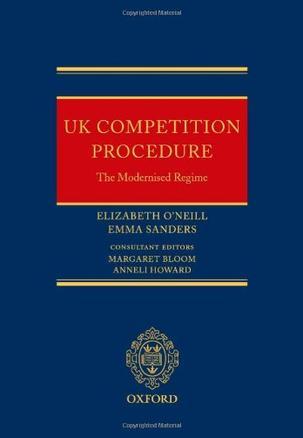 UK competition procedure the modernised regime